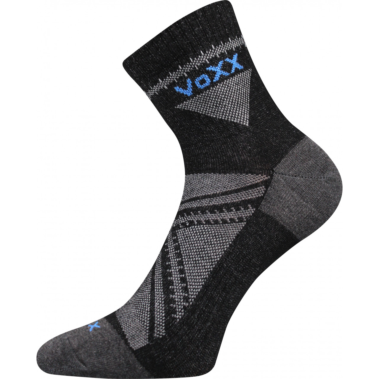 Ponožky športové unisex Voxx Rexon 01 - čierne, 35-38