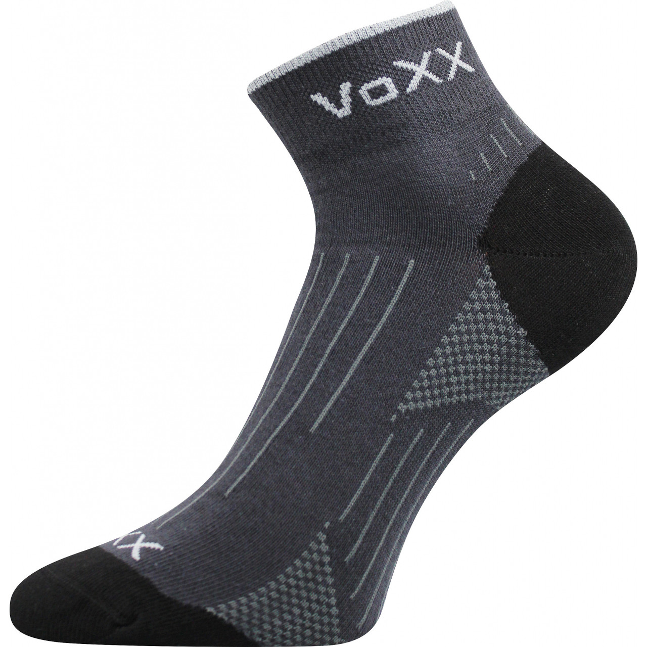 Ponožky tenké unisex Voxx Azul - tmavo sivé, 39-42