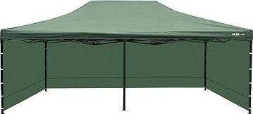 Aga – Nožnicový stánok Party 3 × 6 m zelený