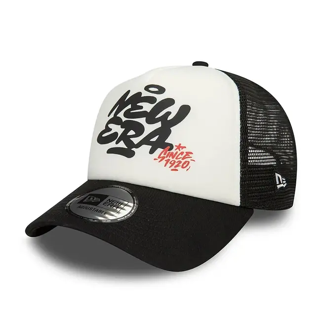 Detská šiltovka New Era Graffiti Black A-Frame Trucker Cap - Youth