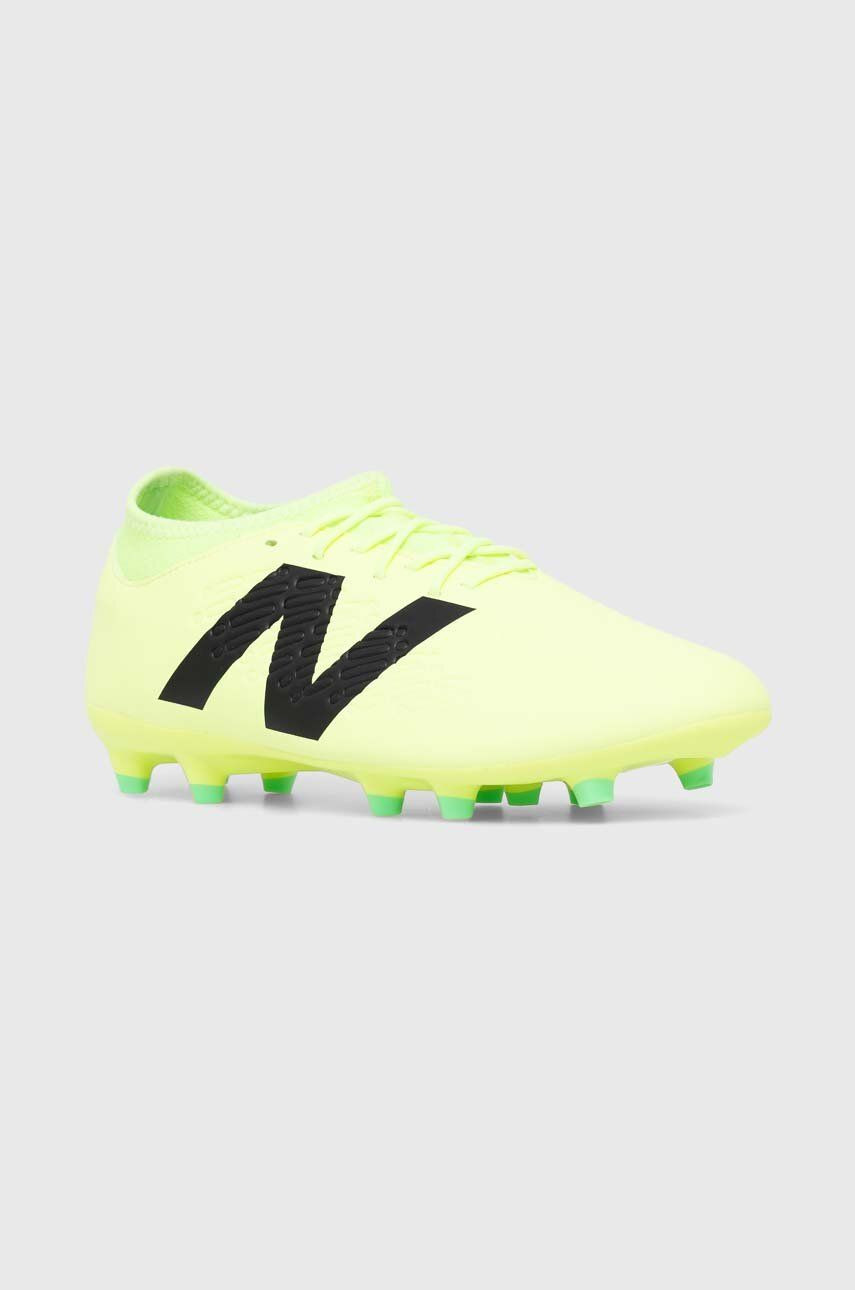 Kopačky New Balance korki Tekela Magique FG V4+ zelená farba, ST3FL45