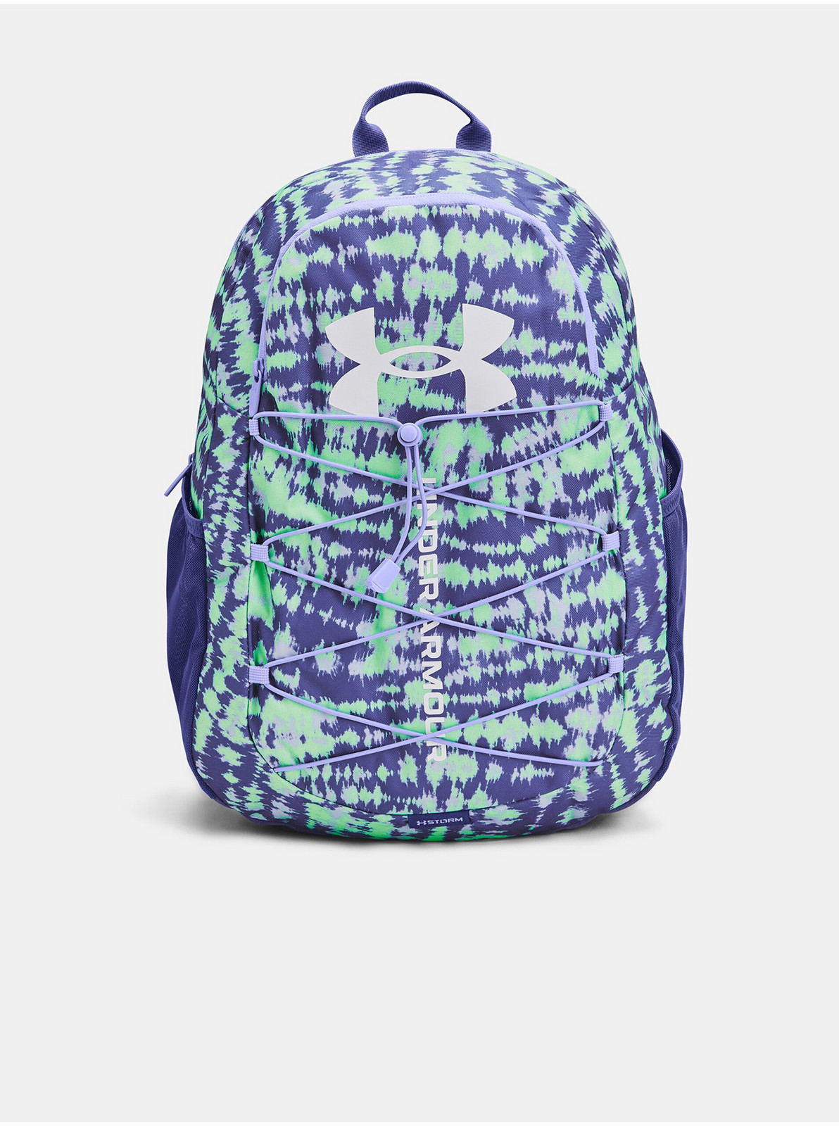 Zeleno-fialový dámsky batoh Under Armour UA Hustle Sport Backpack-GRN (26 l)