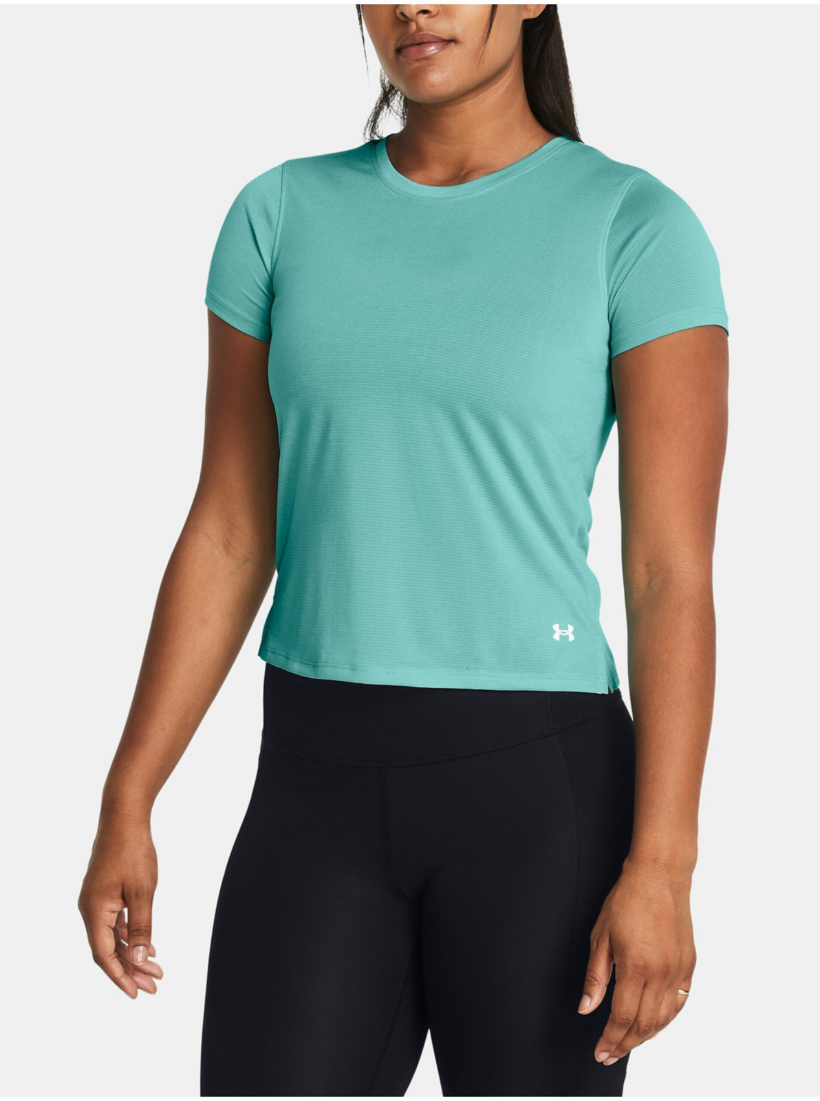 Zelené športové tričko Under Armour UA Launch Shortsleeve