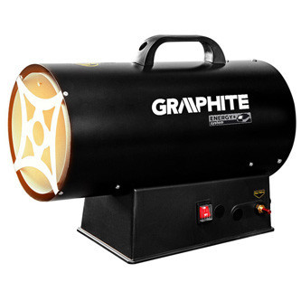 Plynový ohrievač Graphite 58GE101, 3000W, na vyhrievanie podláh a priestorov skladov a stavenísk