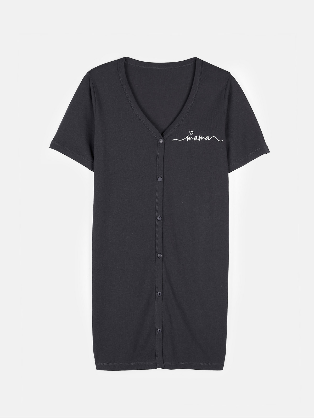 GATE Nočná košeľa s potlačou