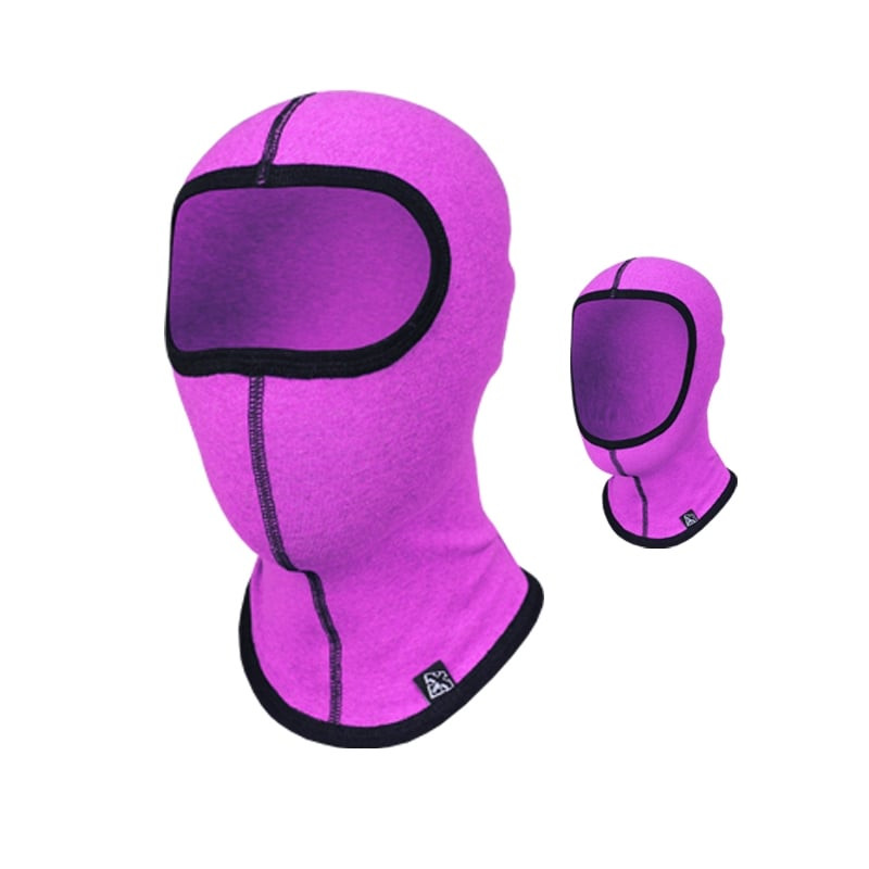 Rough Radical Kids's Balaclava Silver Sc Pink Melange