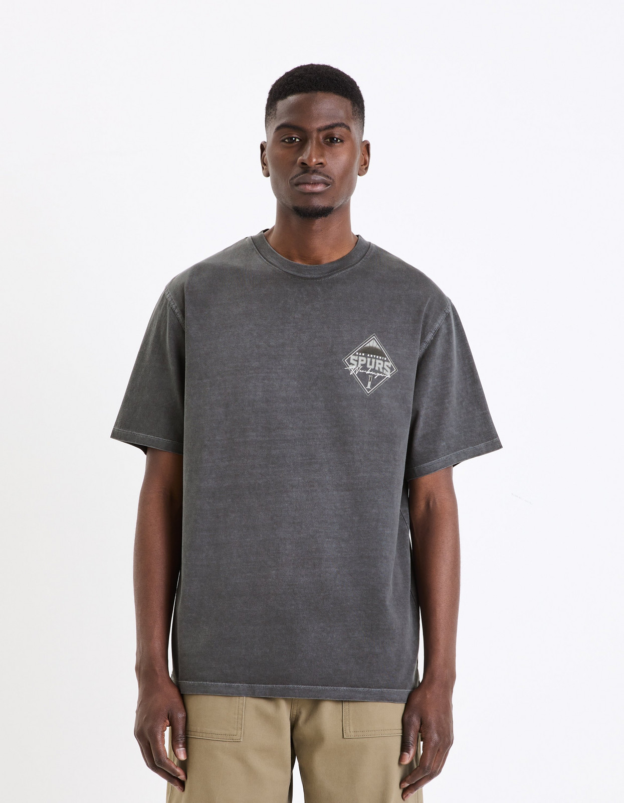 Celio NBA T Shirt San Antonio Spurs - Mens