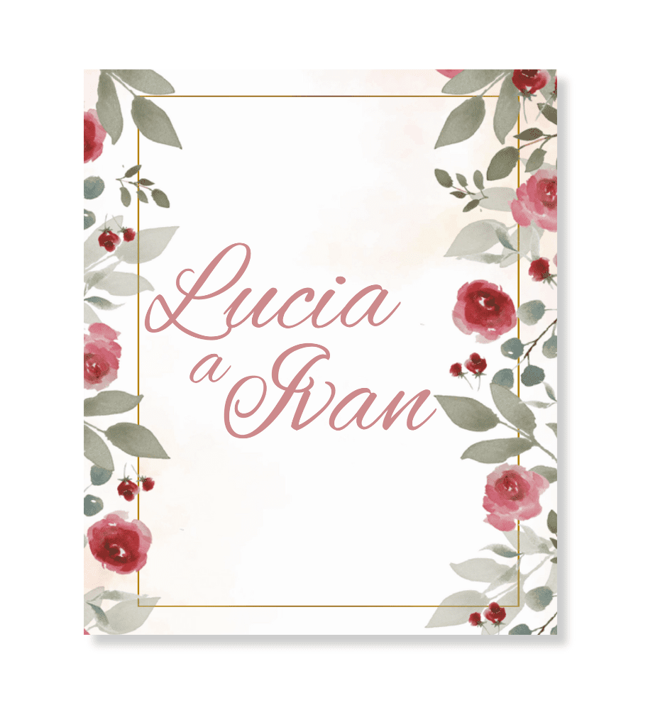 Personal Visačka na darček - Vintage Rose Zvoľte množstvo: od 20 ks do 40 ks
