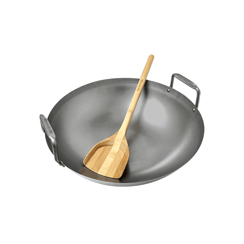 Gril wok 40 cm s bambusovou špachtľou, Big Green Egg