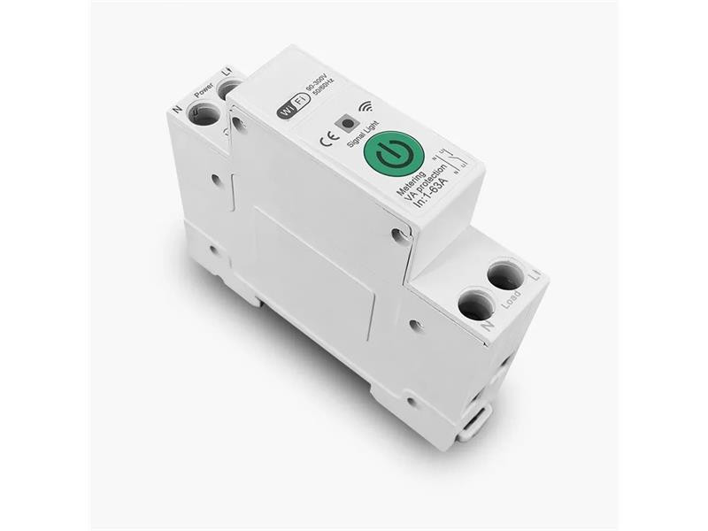 Smart elektronický istič IMMAX NEO 07574L 1-63A WiFi Tuya
