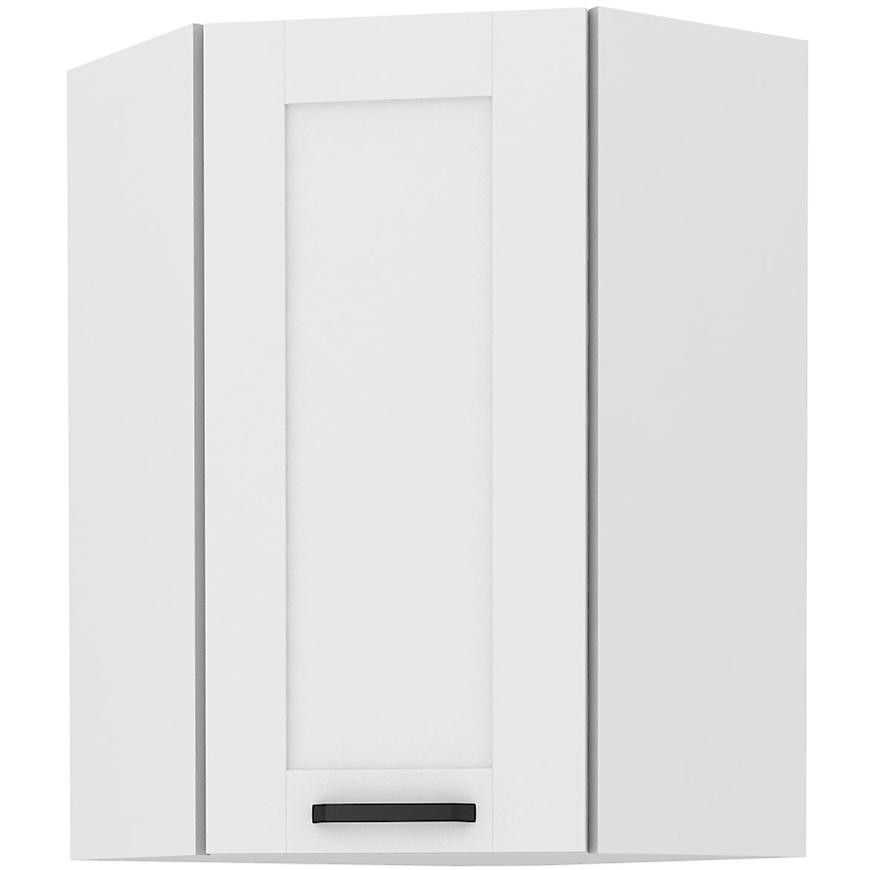 Skrinka do kuchyne LUNA biely/biely 60X60 GN-90 1F (45°)