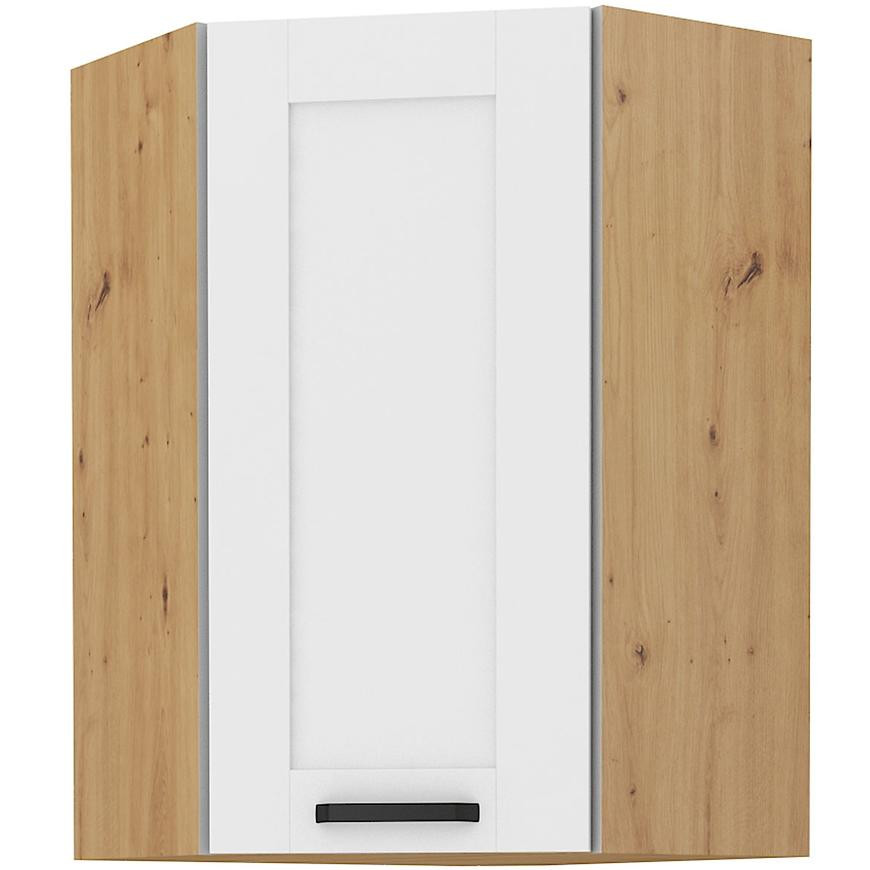 Skrinka do kuchyne LUNA biely/ARTISAN 60X60 GN-90 1F (45°)