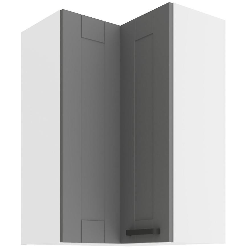 Skrinka do kuchyne LUNA DUSTGREY/biely 60X60 GN-90 2F (90°)