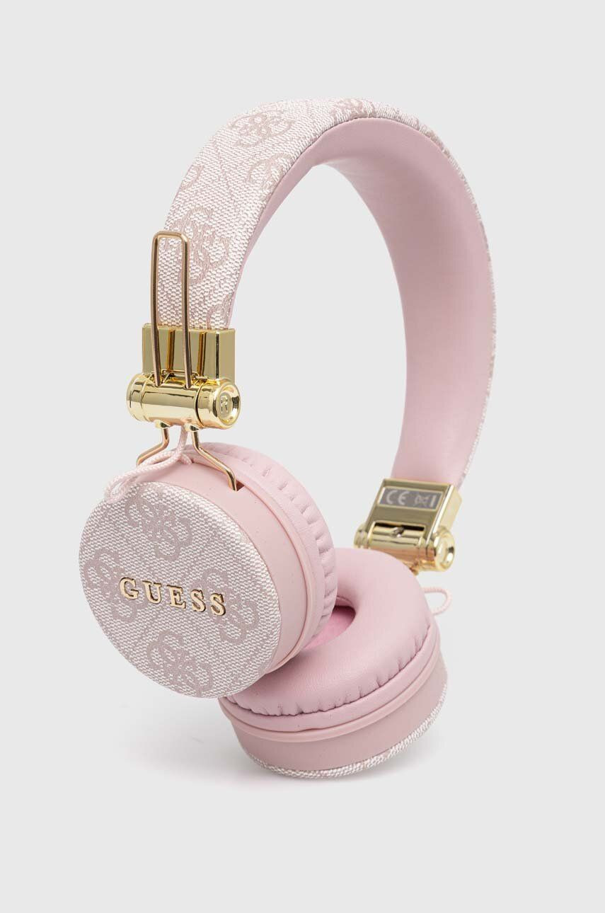 Bezdrôtové slúchadlá Guess Bluetooth 4G Metal Logo
