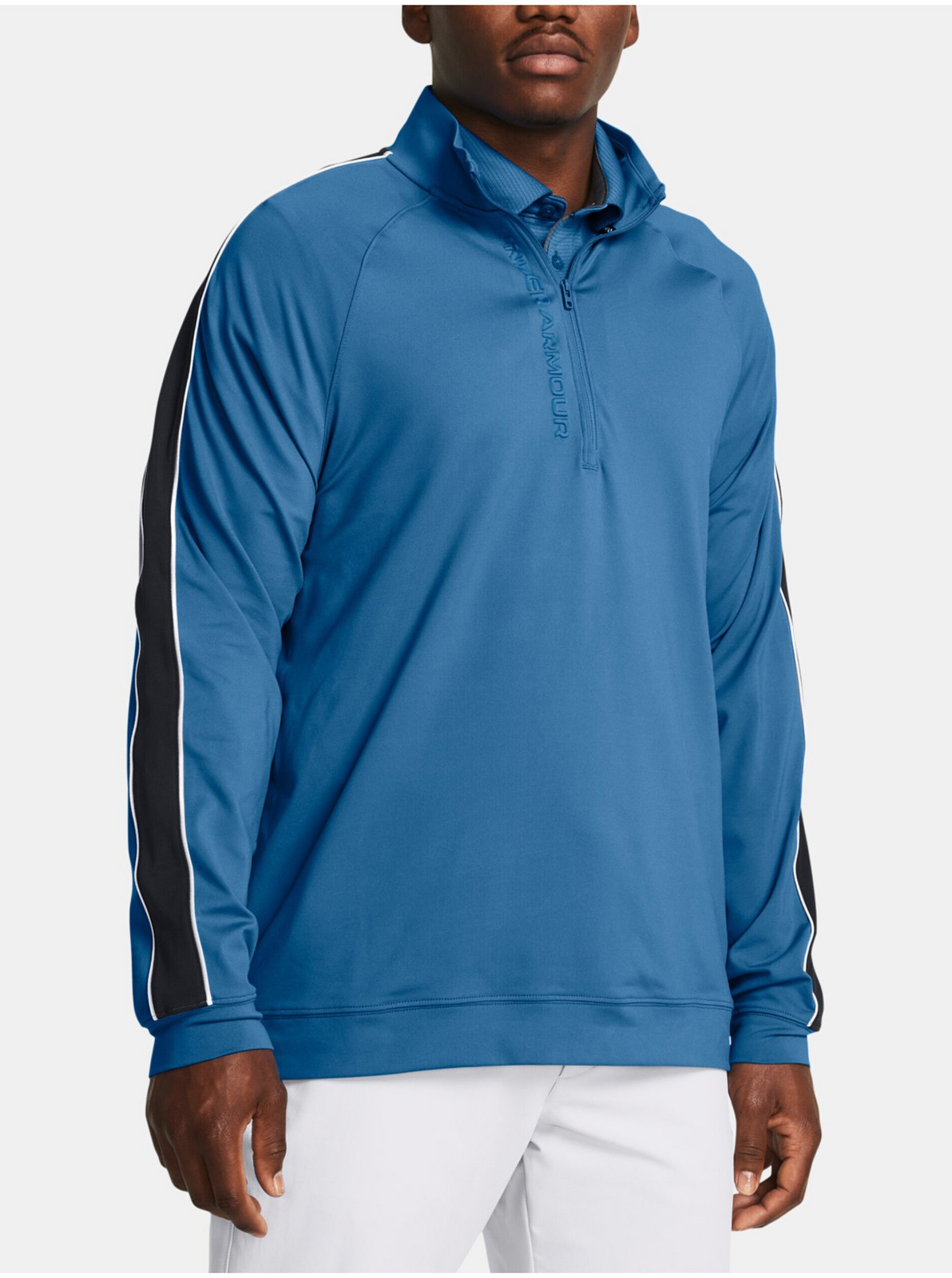 Modrá pánska športová mikina Under Armour UA Storm Midlayer HZ