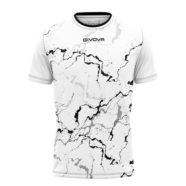 SHIRT GRAFITE INTERLOCK BIANCO/NERO Tg. L