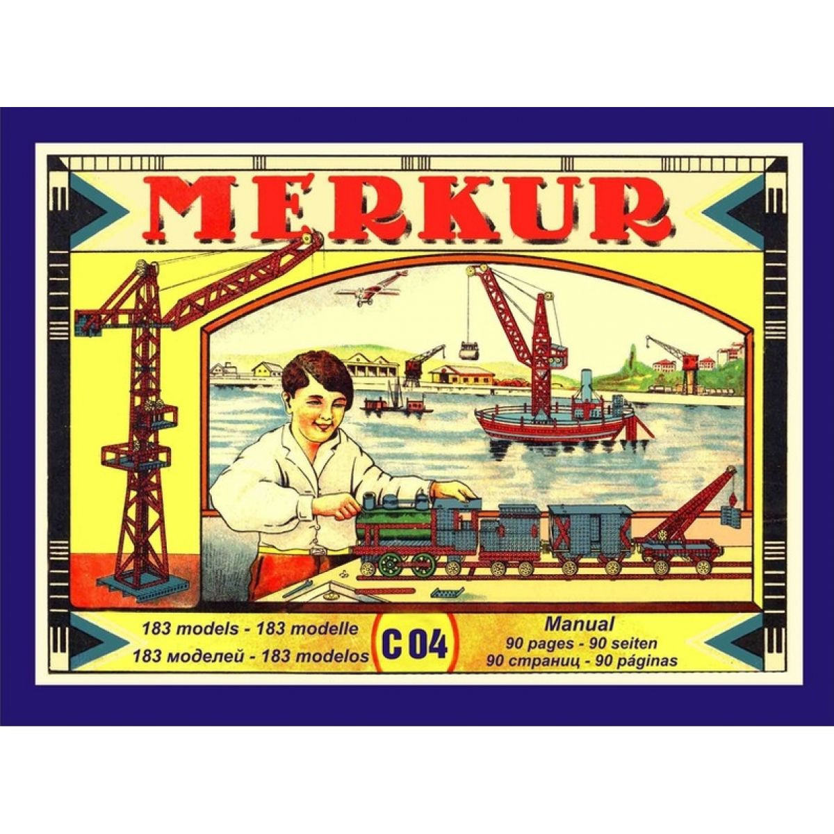 Merkur Stavebnica Classic C04 183 modelov