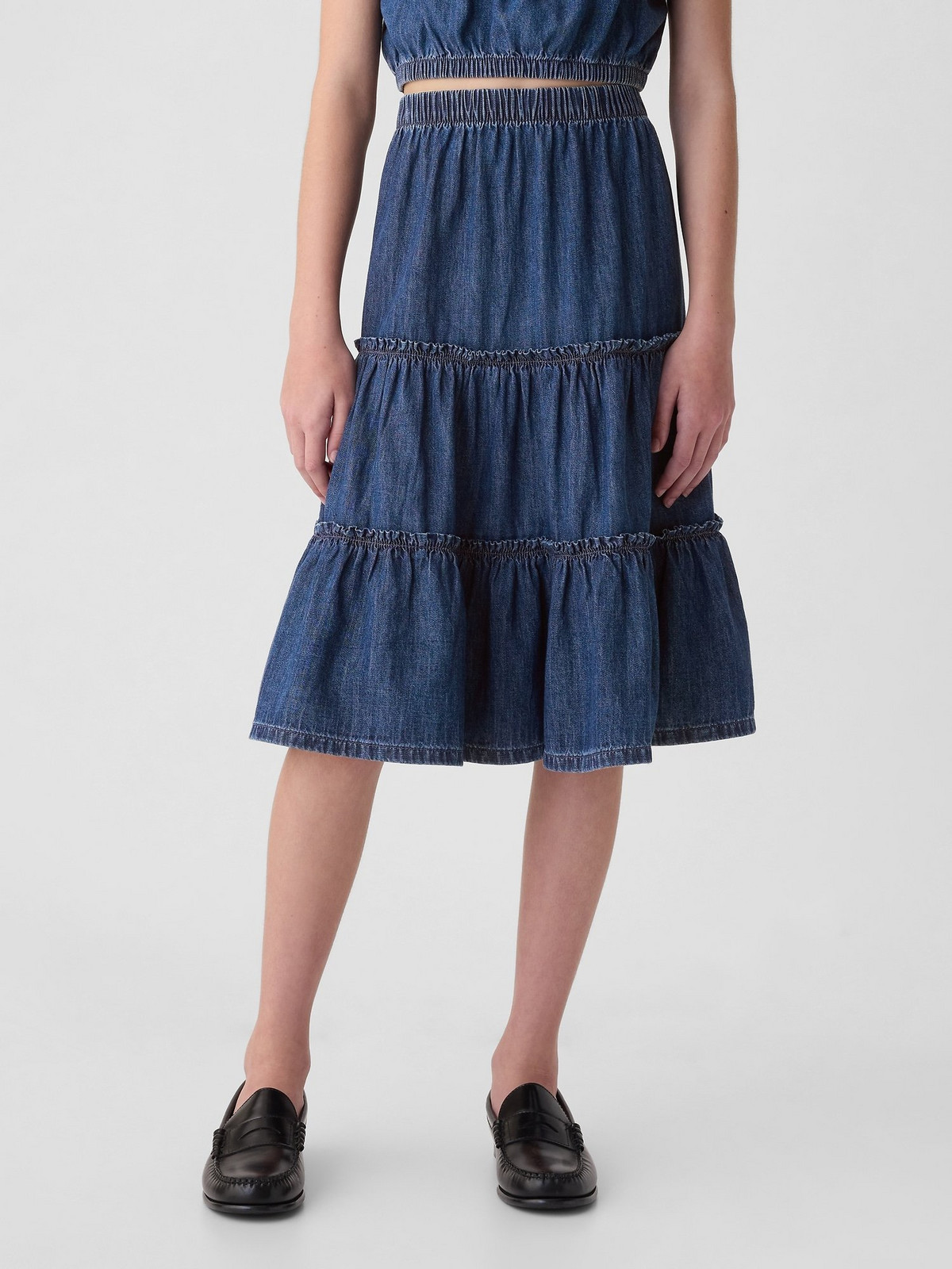 GAP Denim midi skirt - Girls