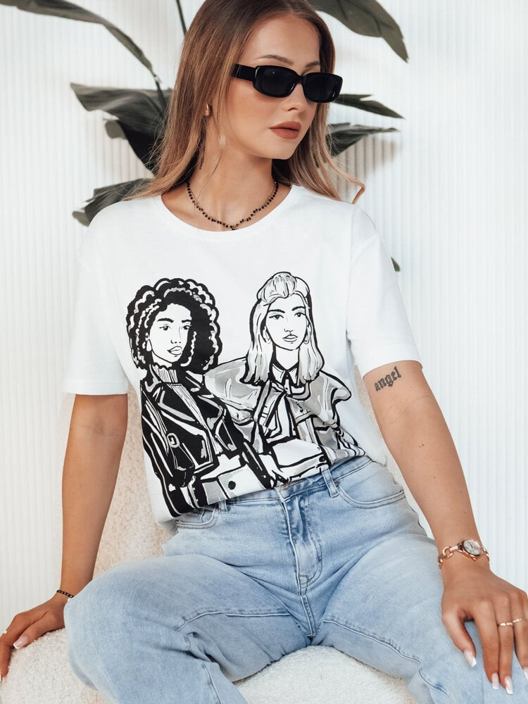 COMIS women's T-shirt white Dstreet