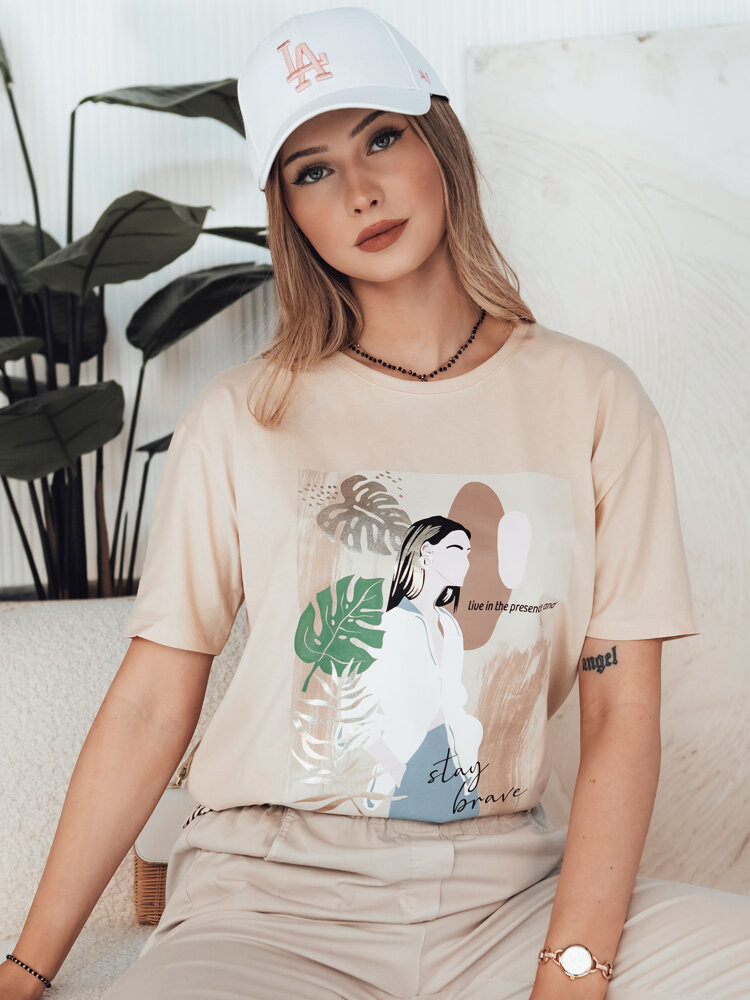 BRAVIS Peach Women's Dstreet T-Shirt