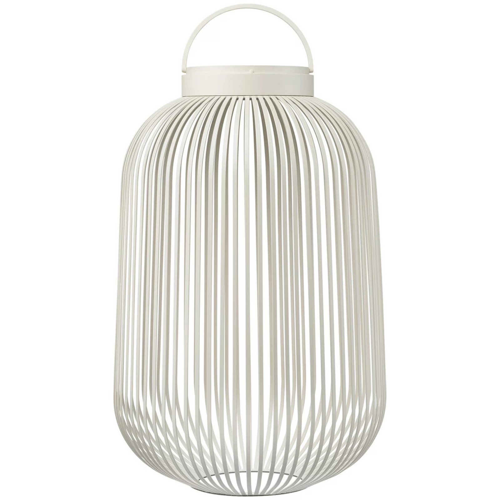 Prenosná stolová lampa LITO M 49 cm, LED, hodvábne sivá, oceľ, Blomus