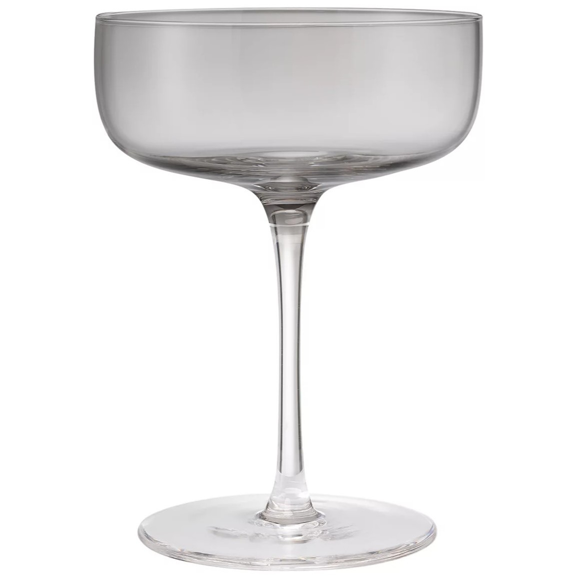 Pohár na šampanské FUUMI 280 ml, sada 4 kusov, dymový, sklo, Blomus