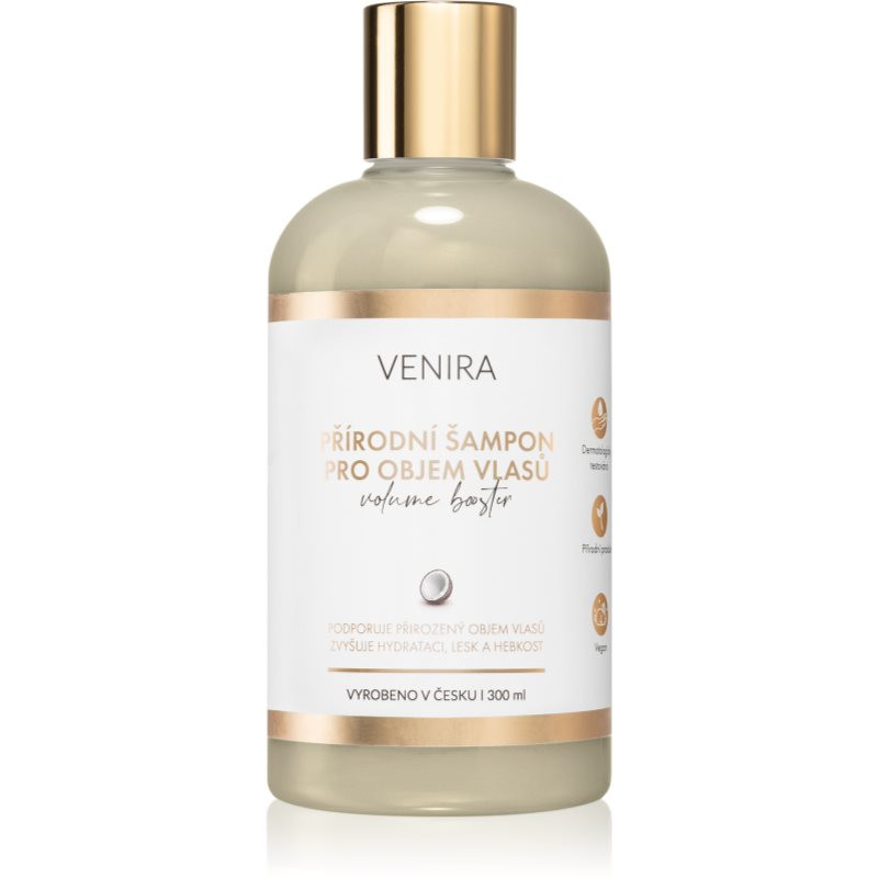 Venira Prírodný šampón pre objem vlasov šampón na každodenné použitie coconut 300 ml