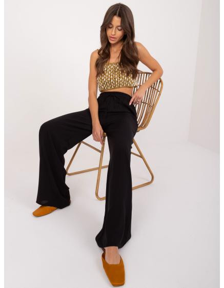 Dámske palazzo nohavice čierne
