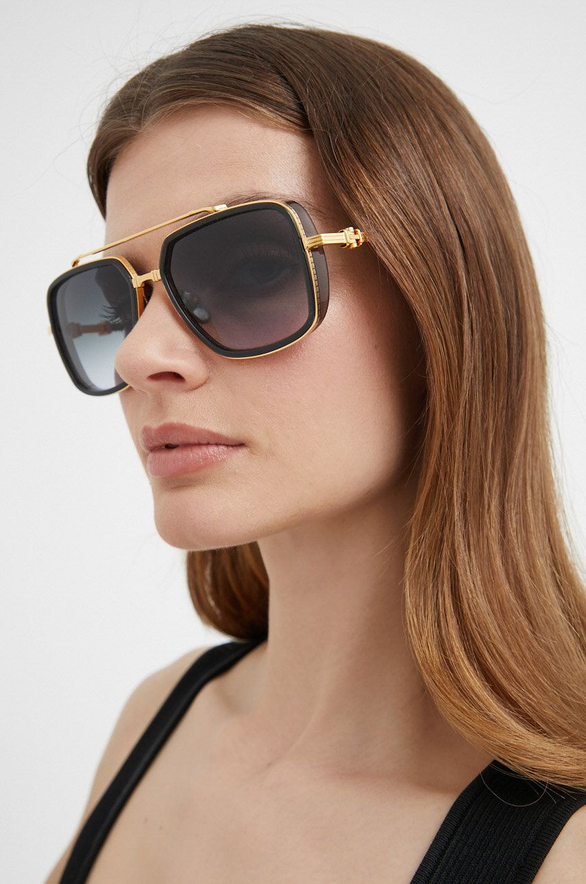 Slnečné okuliare Balmain OFFICIER čierna farba, BPS-108A