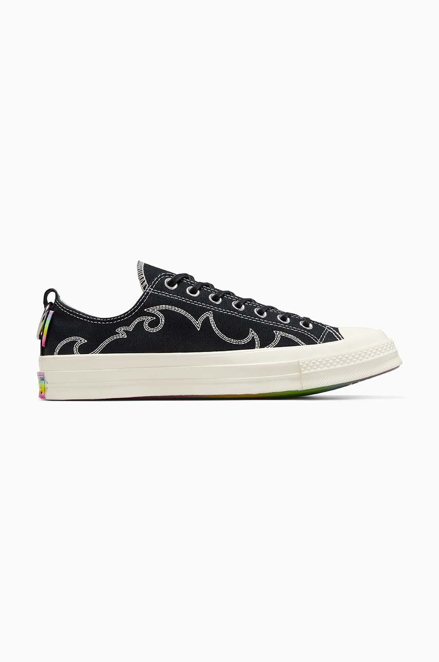 Tenisky Converse Chuck 70 OX Pride čierna farba, A10215C
