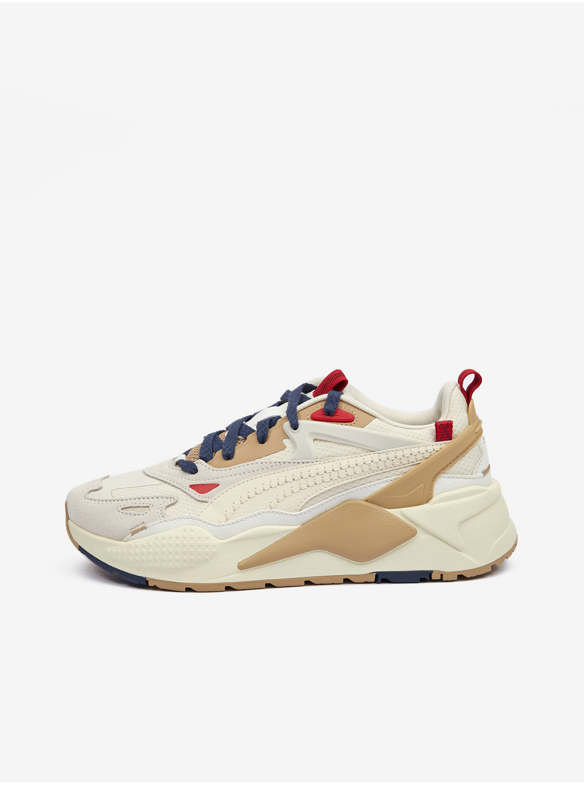 Béžové pánske tenisky so semišovými detailmi Puma RS-X Efekt Expeditions