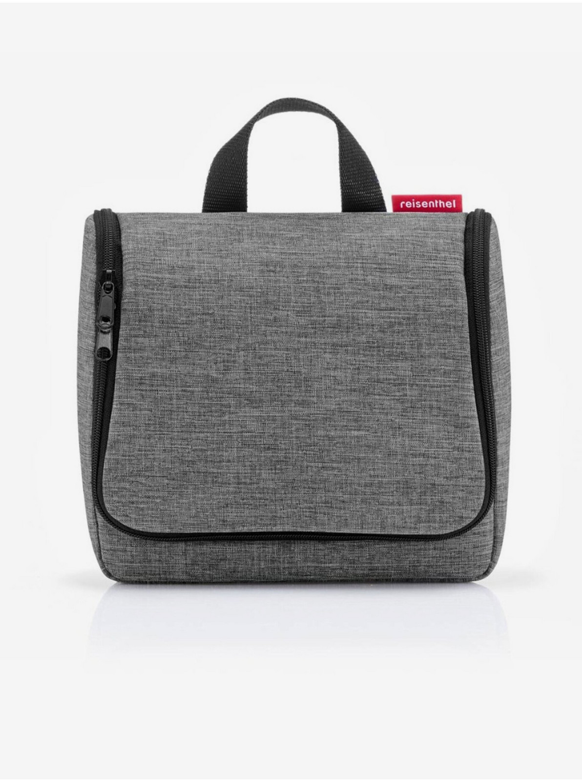 Šedá dámska kozmetická taška Reisenthel Toiletbag Twist Silver