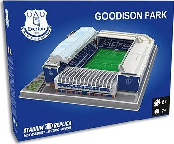 STADIUM 3D REPLICA 3D puzzle Stadion Goodison Park – FC Everton 87 dielikov