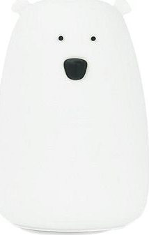 Dotyková lampička medvedík - biela