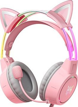 Onikuma X15 PRO With Cat Ears Pink