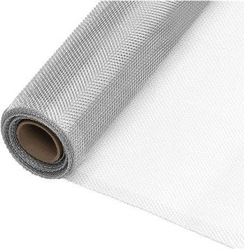 SHUMEE Sieť proti hmyzu hliník 80 × 1000 cm strieborná