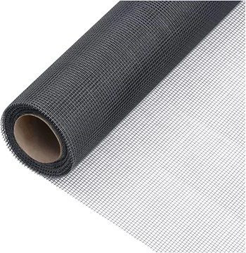 SHUMEE Sieť proti hmyzu sklolaminát 112 × 500 cm sivá