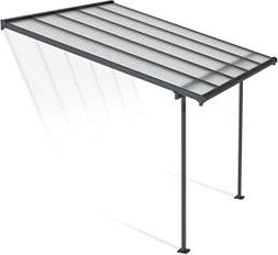 PALRAM Pergola záhradná SIERRA 3000, antracit 3 × 3 m