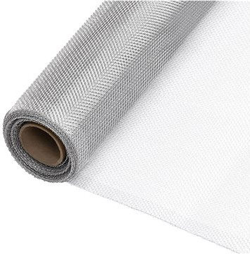 SHUMEE Sieť proti hmyzu hliník 100 × 2000 cm strieborná