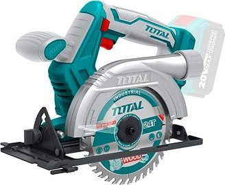 TOTAL-TOOLS Píla kotúčová AKU, 140 mm, 20 V Li-ion, 2000 mAh, industrial - bez baterie a nabíječky