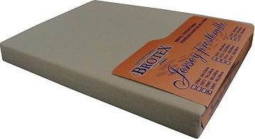 Brotex Jersey prestieradlo svetlo béžové, 100 × 200 cm