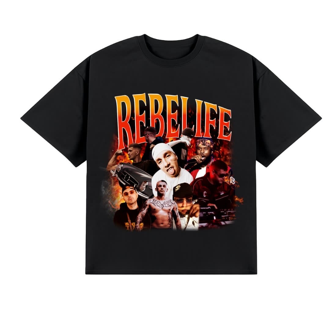 Yaya Rebel tričko Rebelife Čierna S