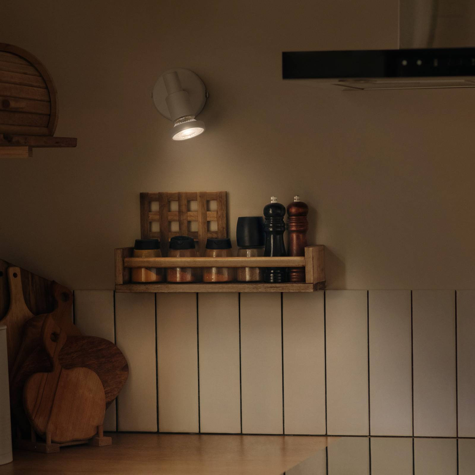 LEDVANCE LED stropné bodové svietidlo GU10, jednoplameňové, biele