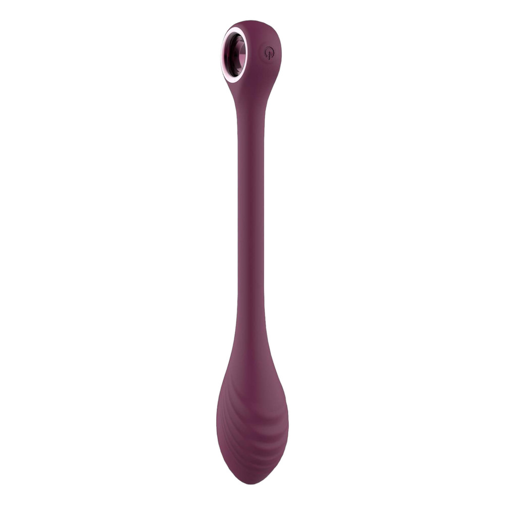 Glam - Rechargeable, Waterproof Adjustable G-Spot Vibrator (Purple)