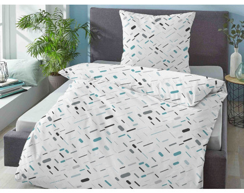 Obliečky linón Gabriell, biele%