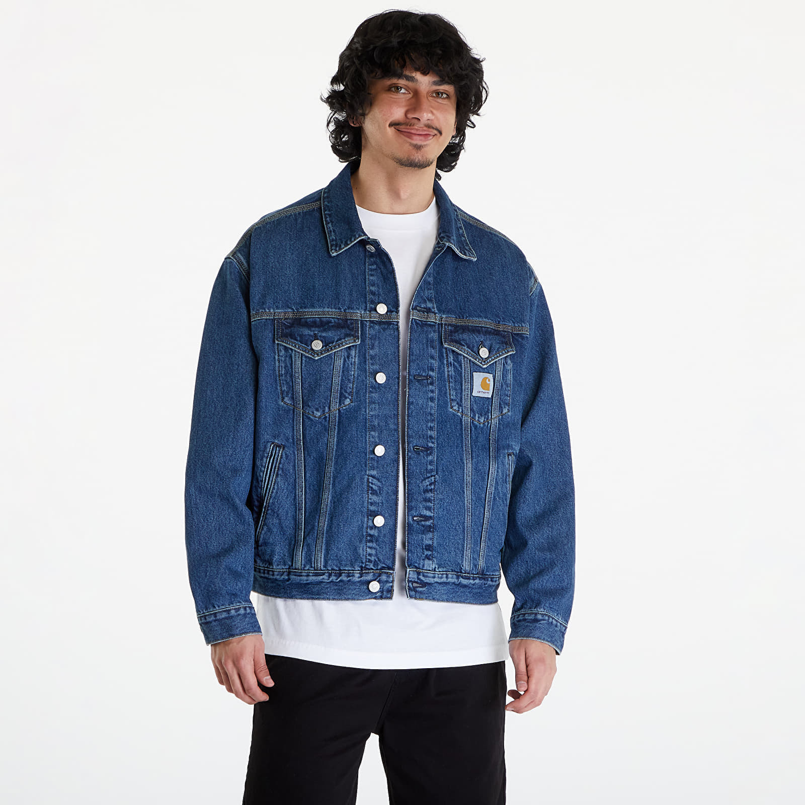 Carhartt WIP Helston Jacket UNISEX Blue Cloud Stone
