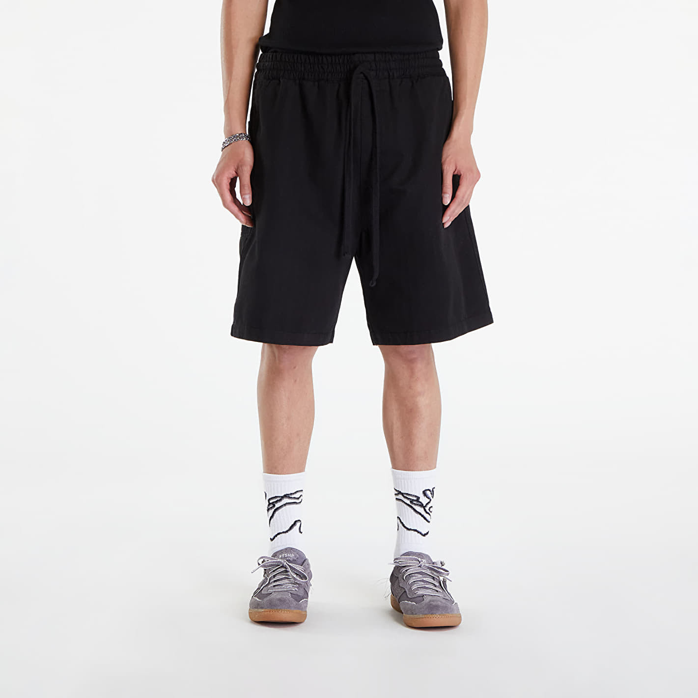 Carhartt WIP Rainer Short Black Garment Dyed