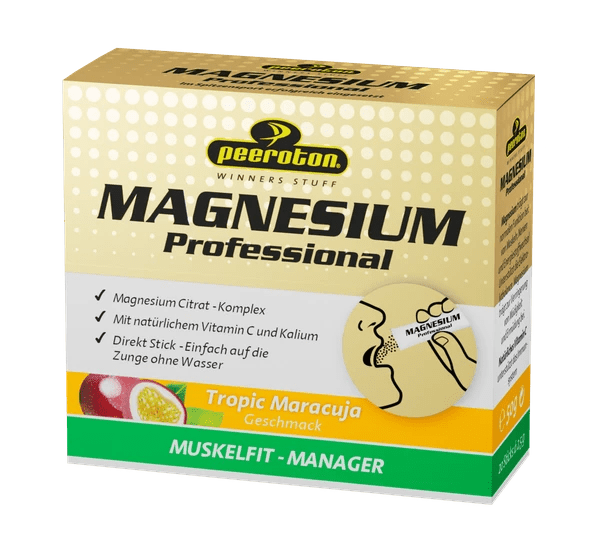 Peeroton Magnesium Professional s príchuťou tropic maracuja 20 x 2.5 g