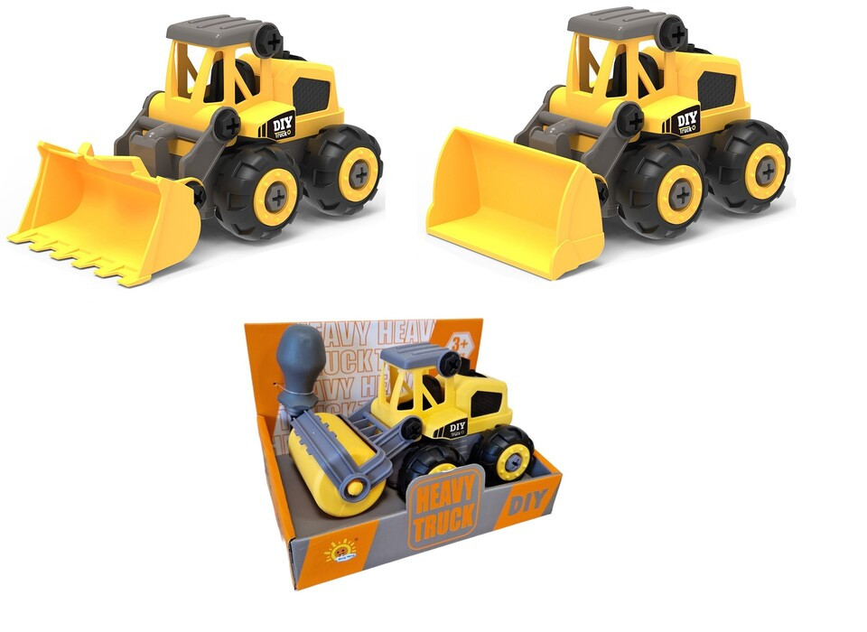 Skrutkovacie stavebné stroje 16,5cm - báger - náhodný