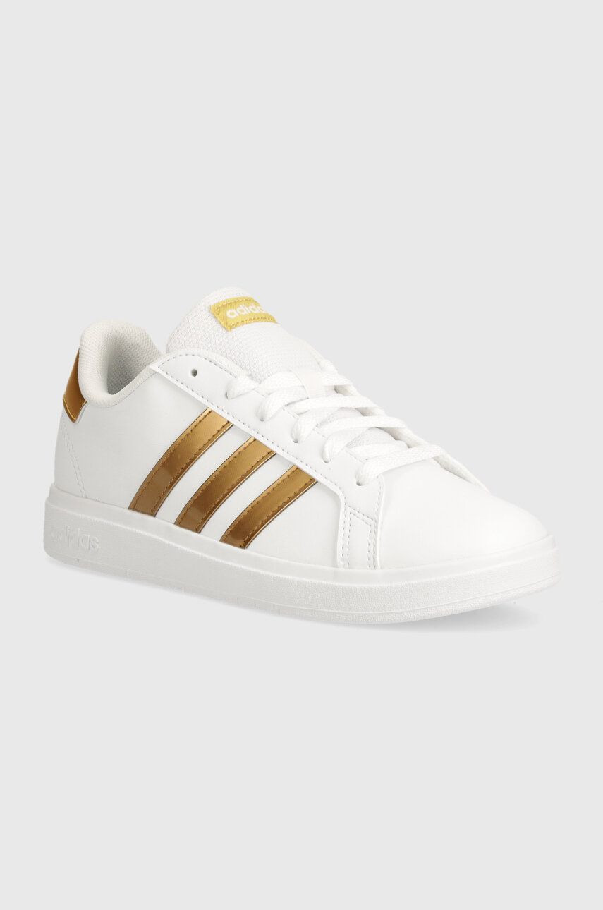 Detské tenisky adidas GRAND COURT 2.0 biela farba, GY2578